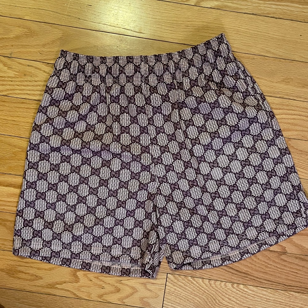 Bravest studios GG Shorts Burgundy